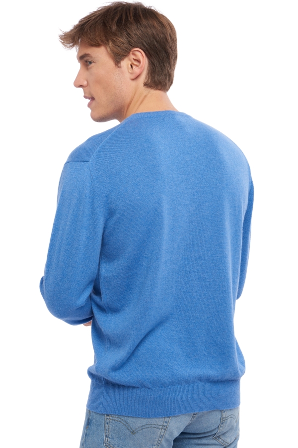 Cashmere men nestor blue chine xs