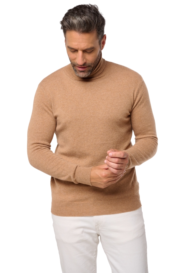 Cashmere men roll neck tarry first african camel s