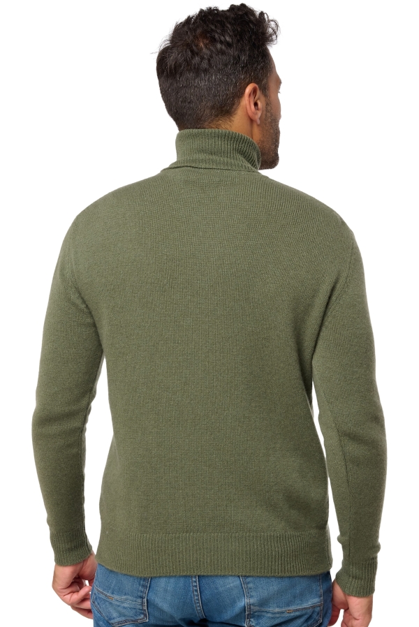 Cashmere men roll neck torino first kaki 2025 2xl