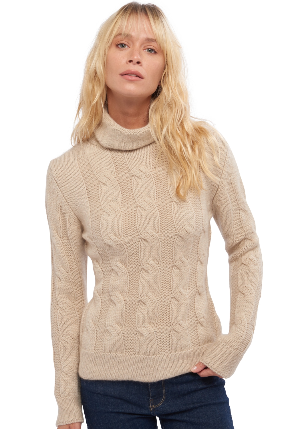  ladies chunky sweater natural blabla natural winter dawn 2xl