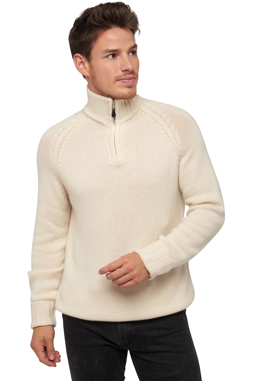  men cashmere natural color natural viero natural ecru 4xl