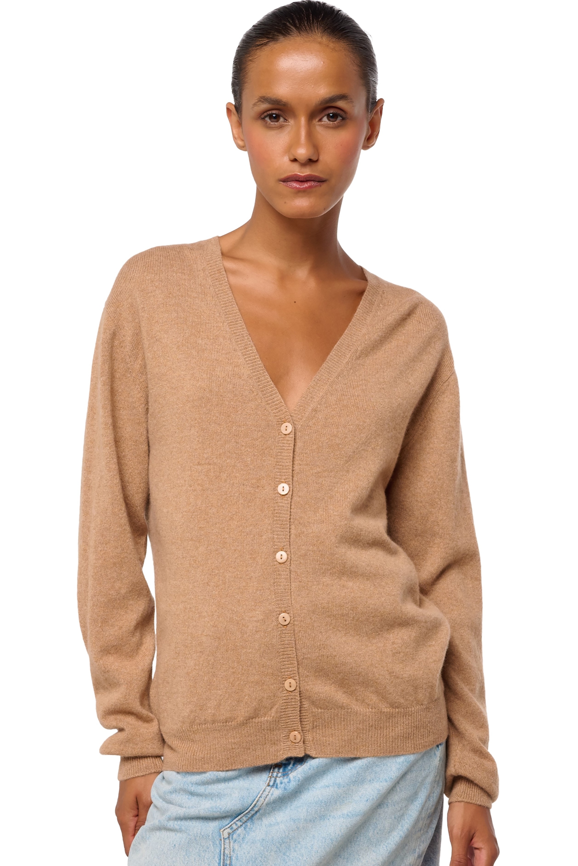 Cashmere ladies basic sweaters at low prices taline first african camel s