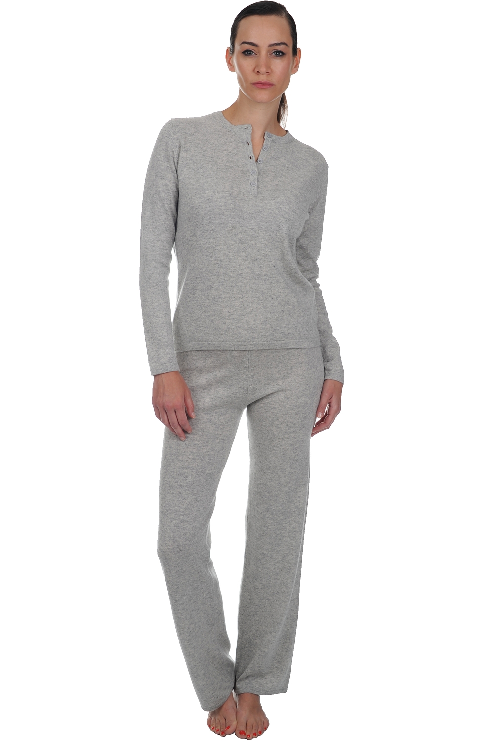 Cashmere ladies loan flanelle chine xs