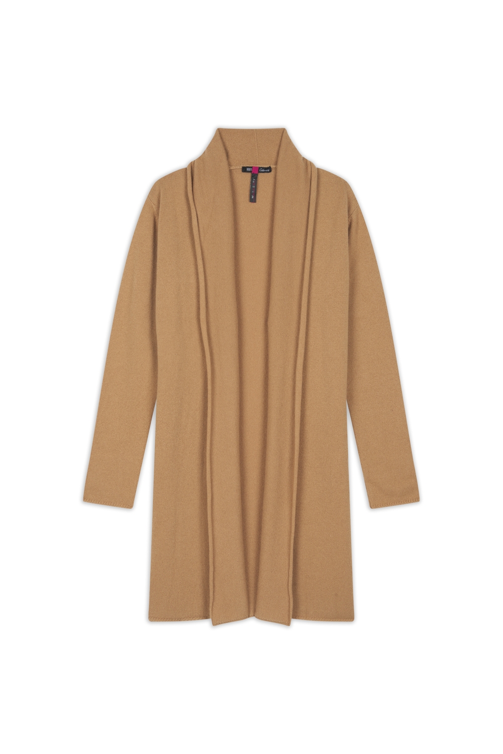 Cashmere ladies perla camel 2xl