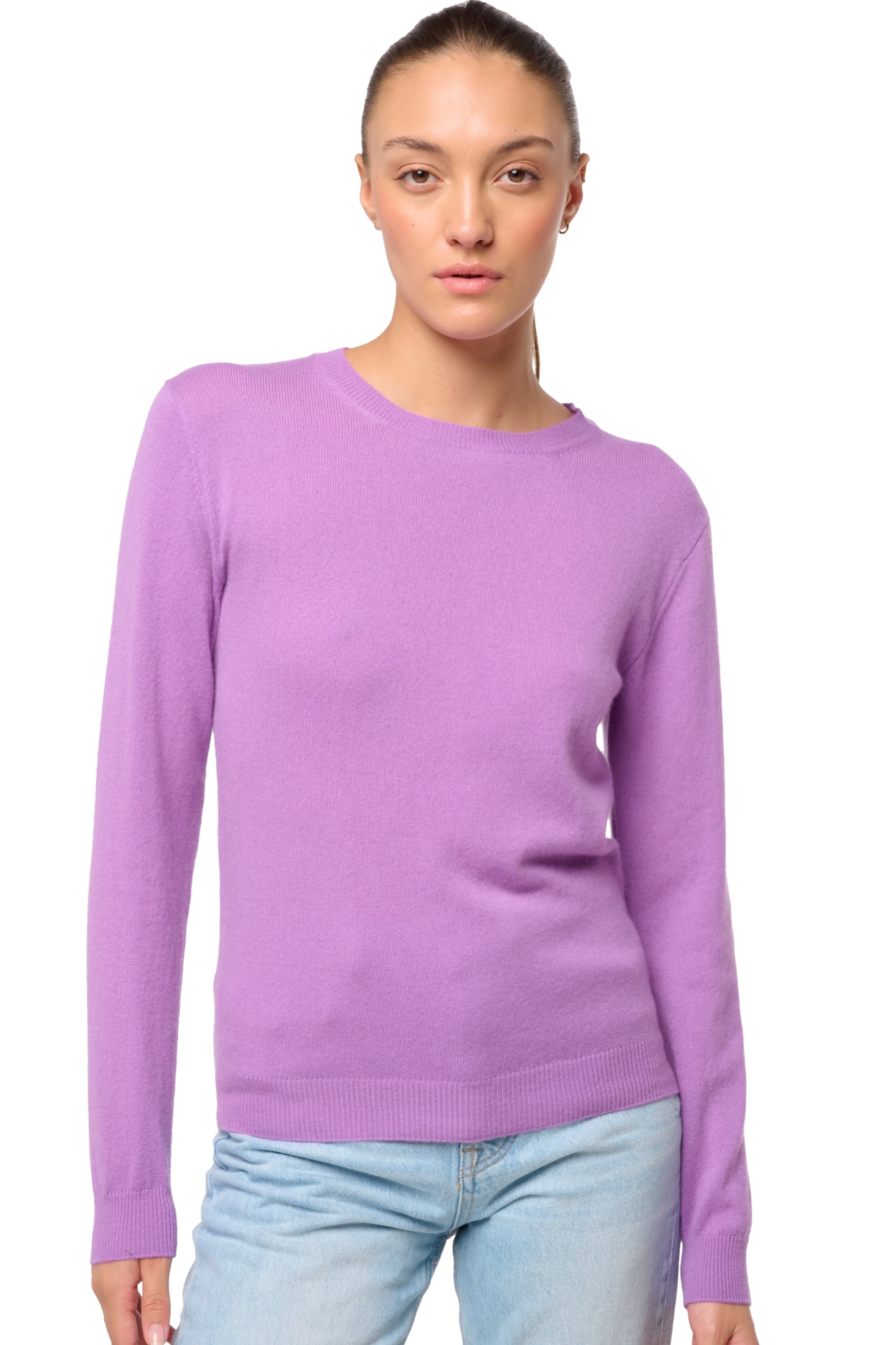 Cashmere ladies round necks thalia first dahlia l