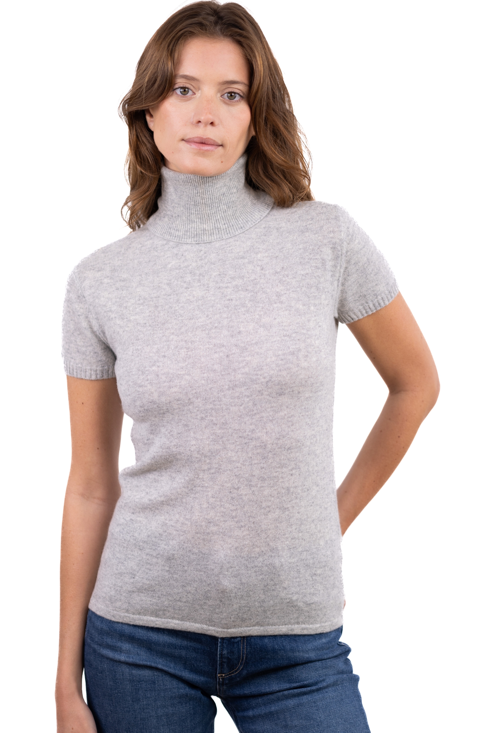 Cashmere ladies spring summer collection olivia flanelle chine m