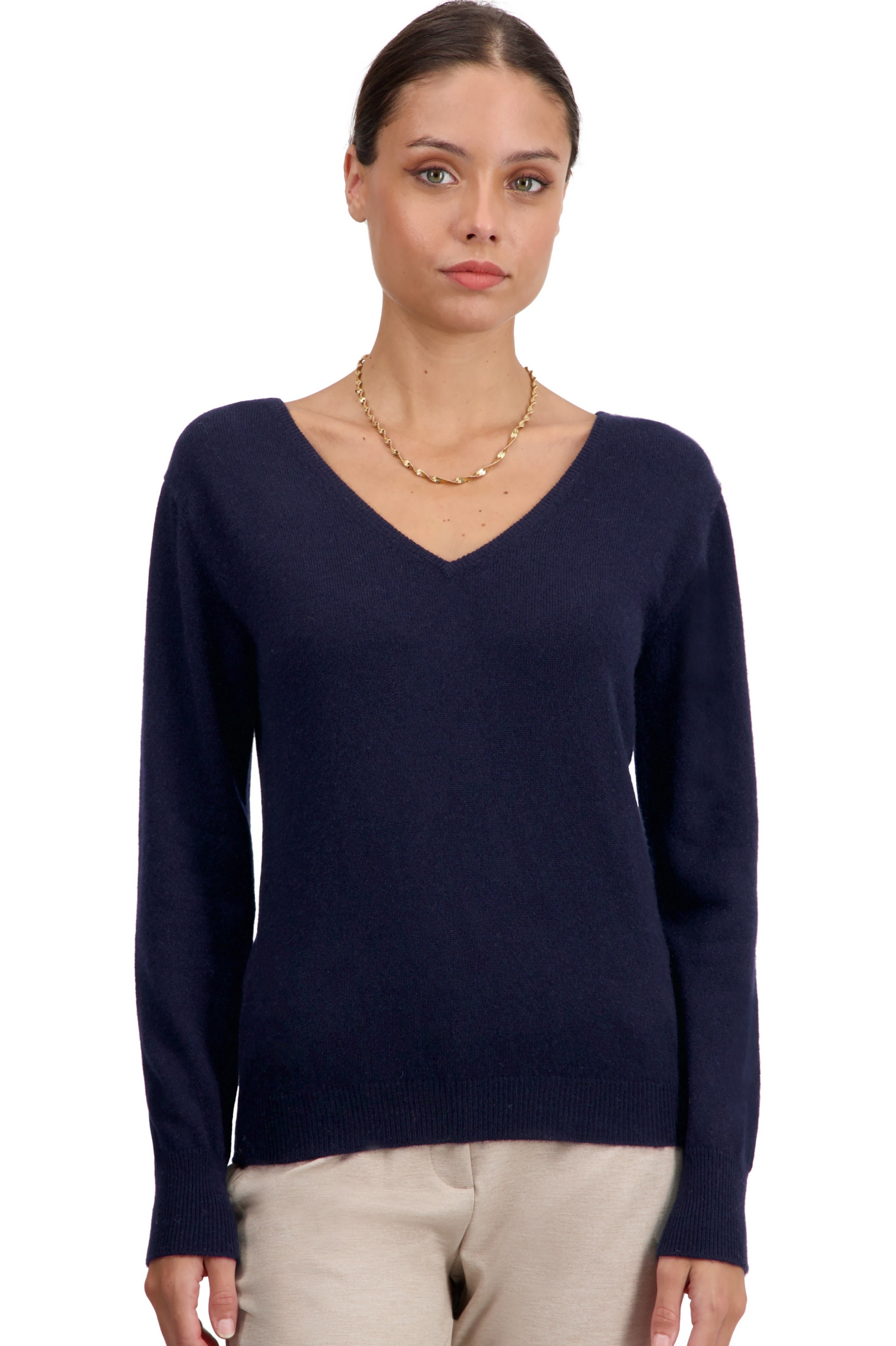 Cashmere ladies trieste first dress blue m