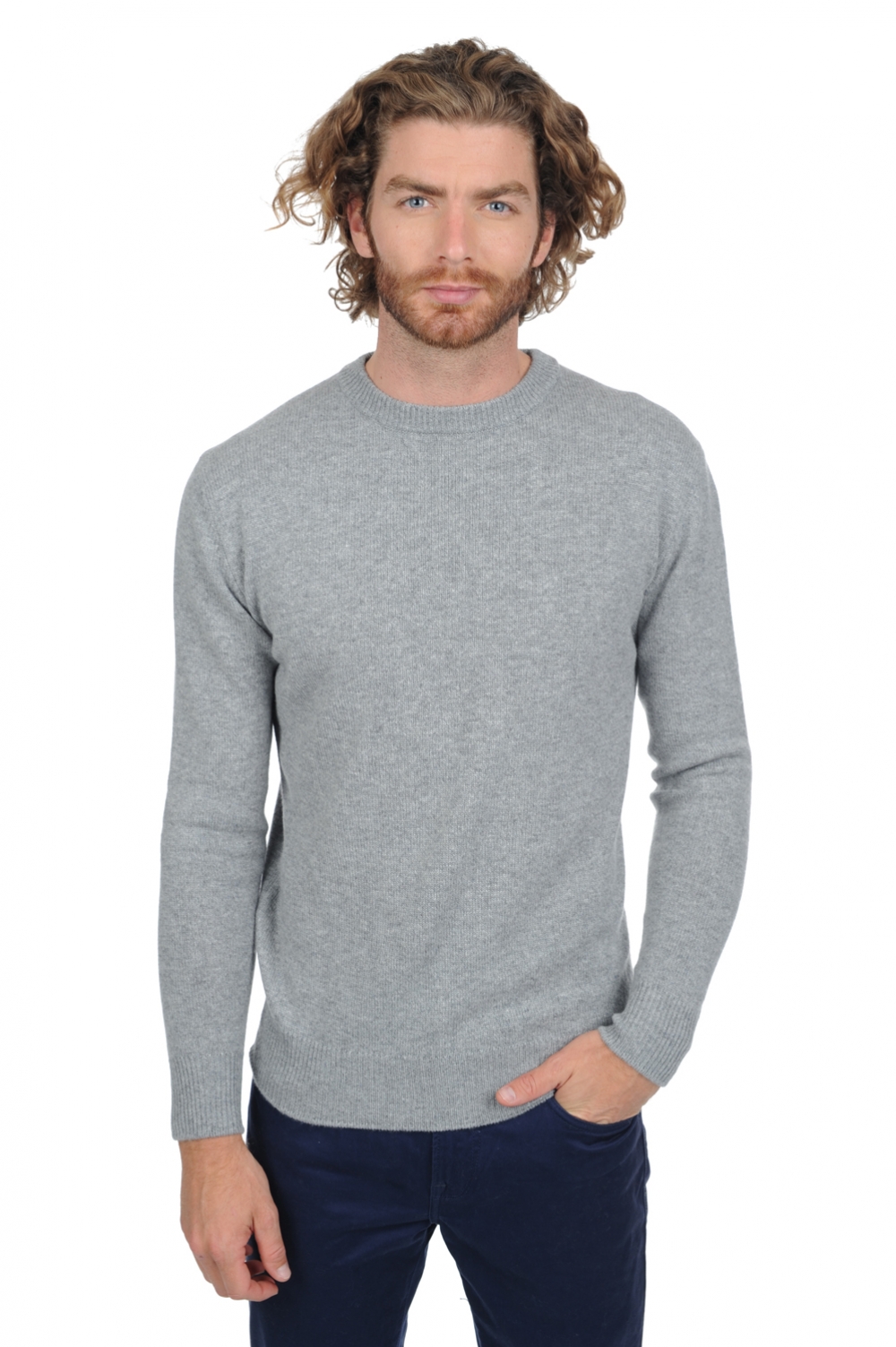 Cashmere men chunky sweater nestor 4f premium premium flanell 2xl