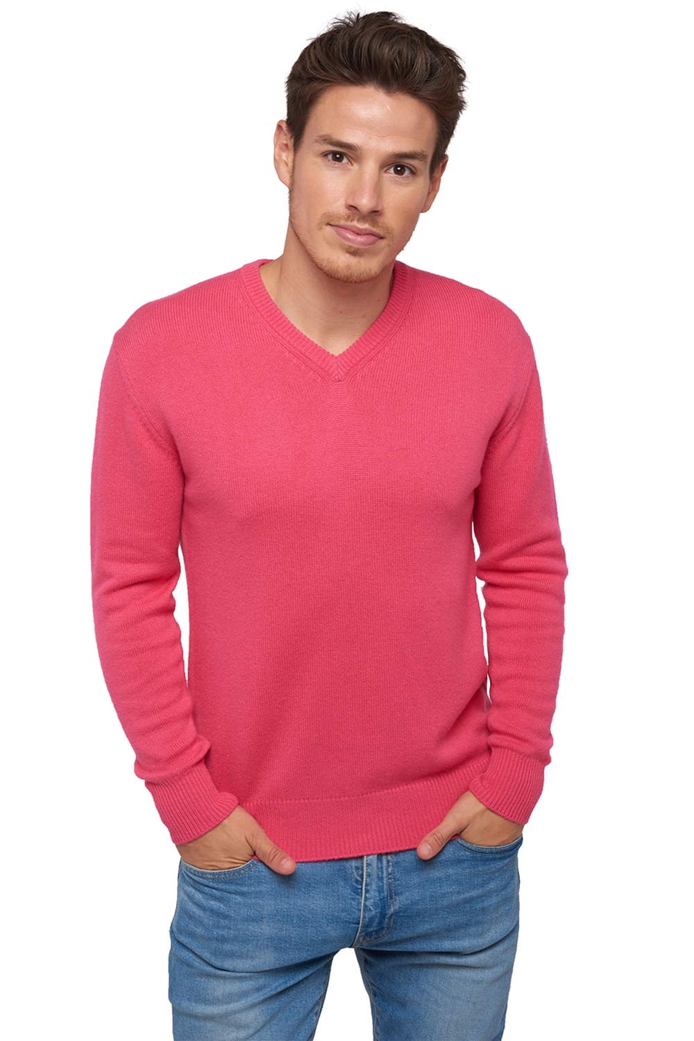 Cashmere men hippolyte 4f shocking pink 2xl