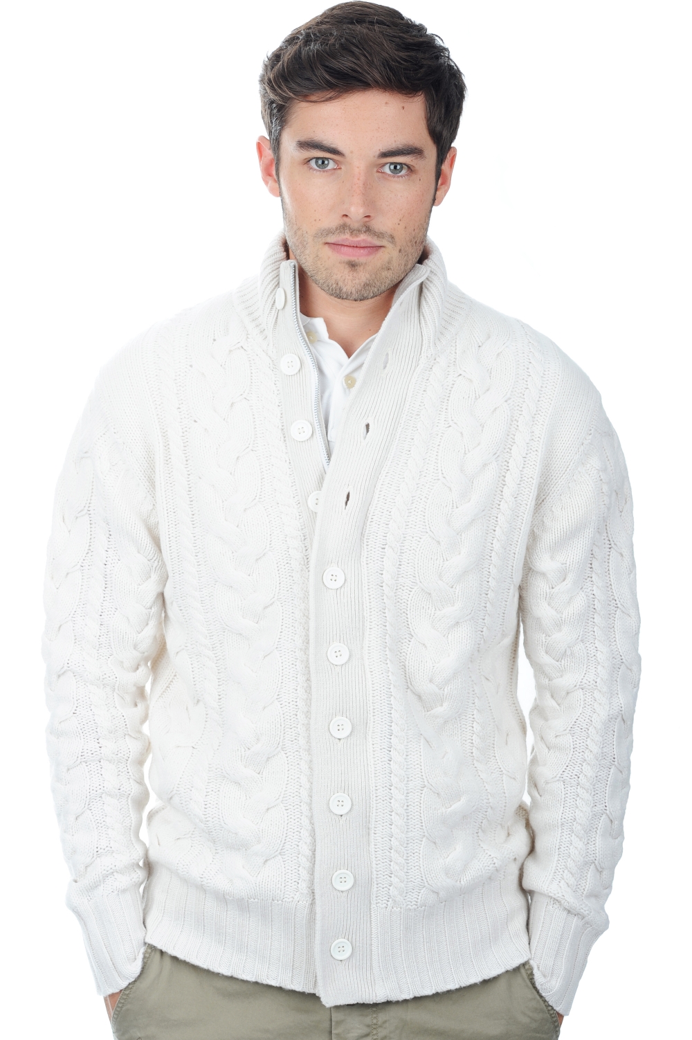 Cashmere men loris off white 4xl