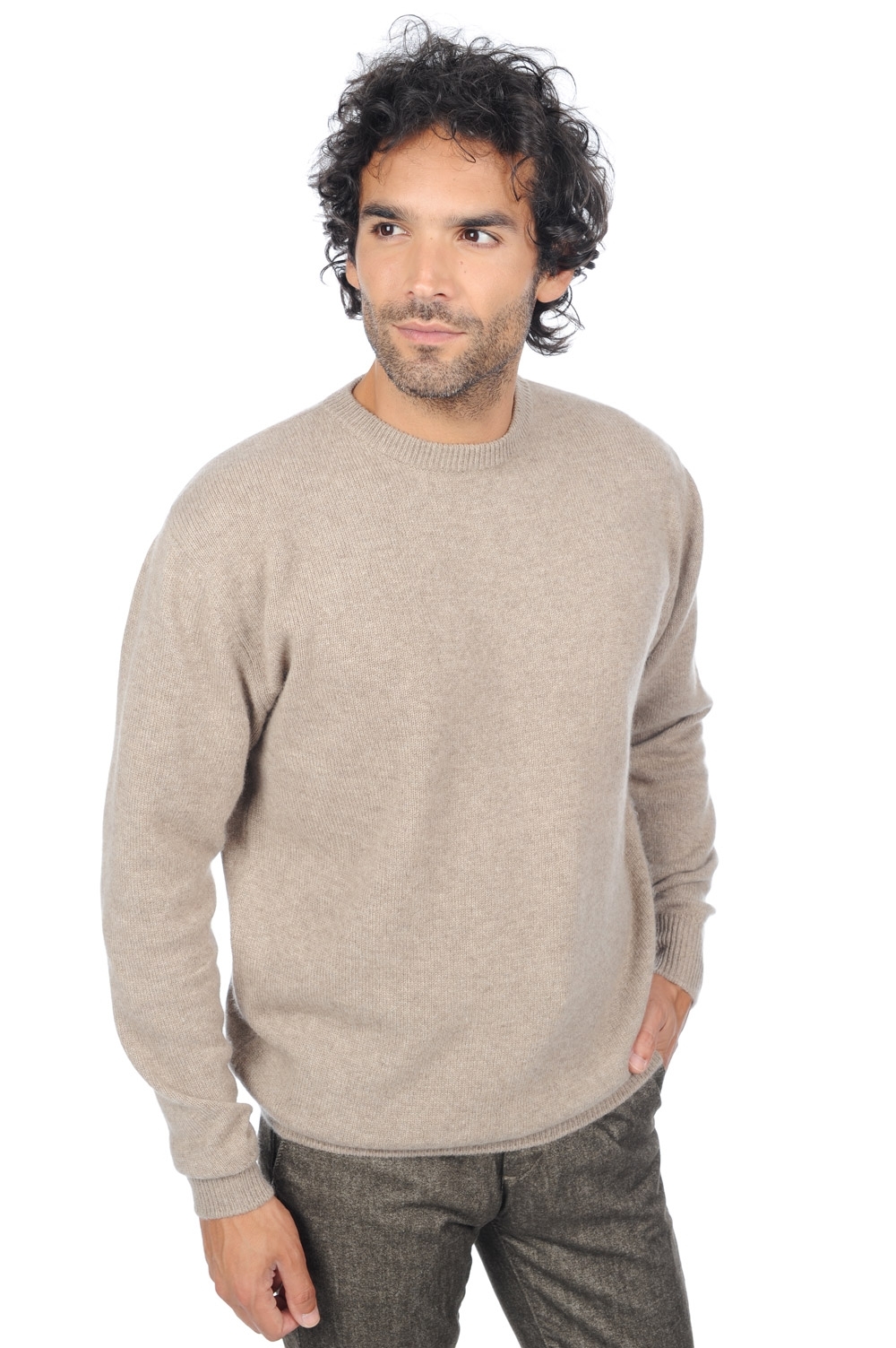 Cashmere men nestor 4f natural brown 3xl