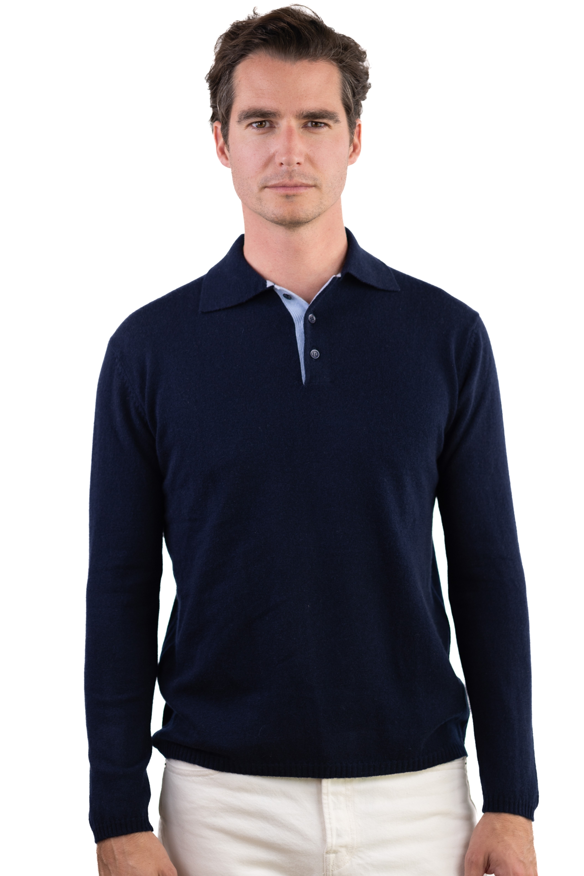 Cashmere men scott dress blue bayou xs