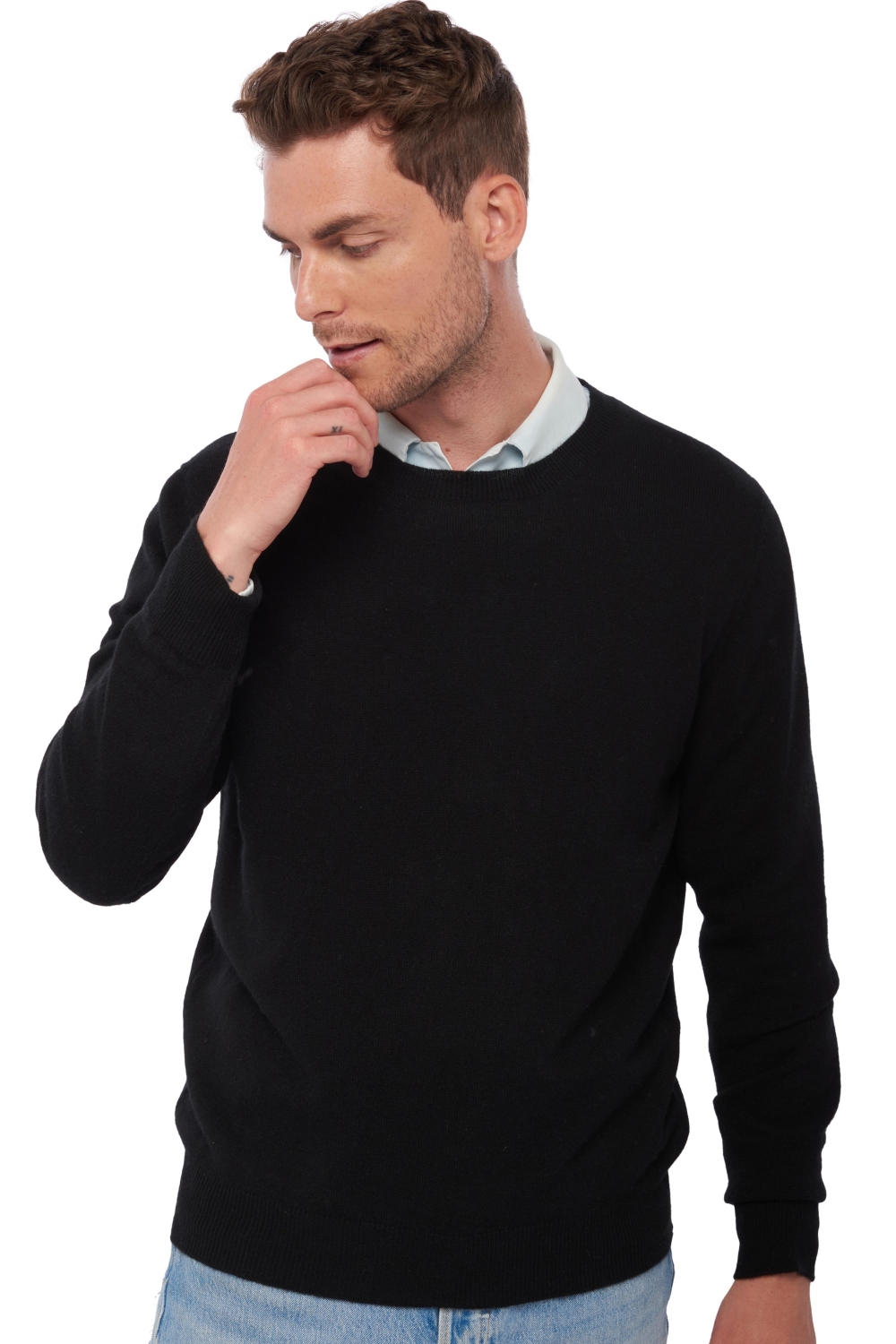 Cashmere men tao first black 2xl