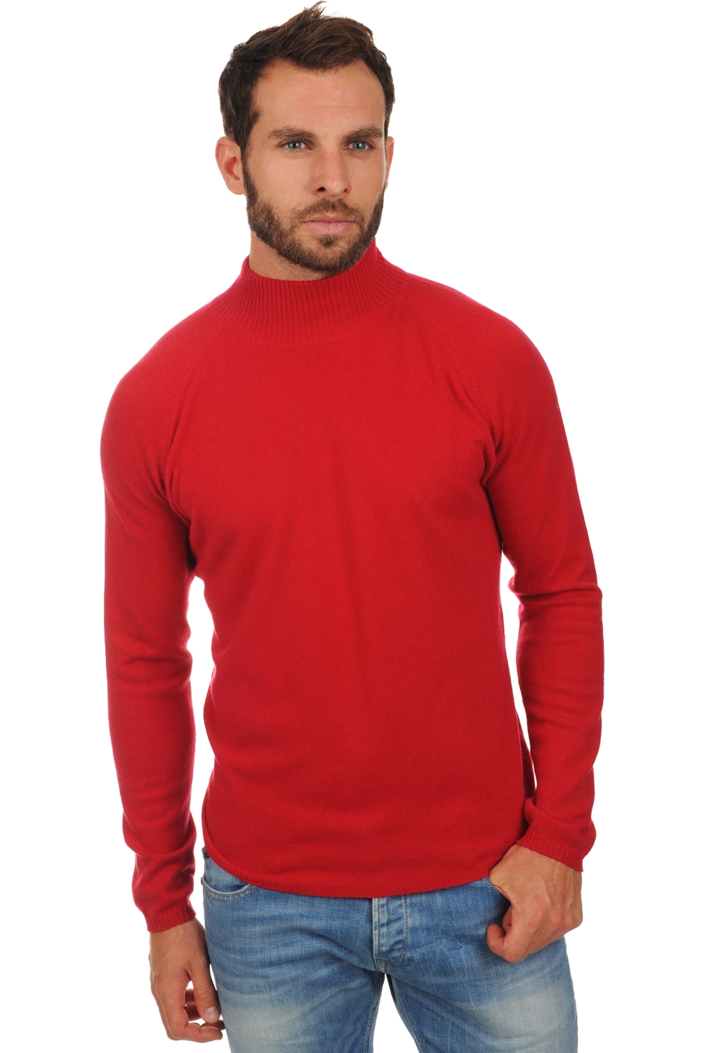 Cashmere men timeless classics frederic blood red 4xl
