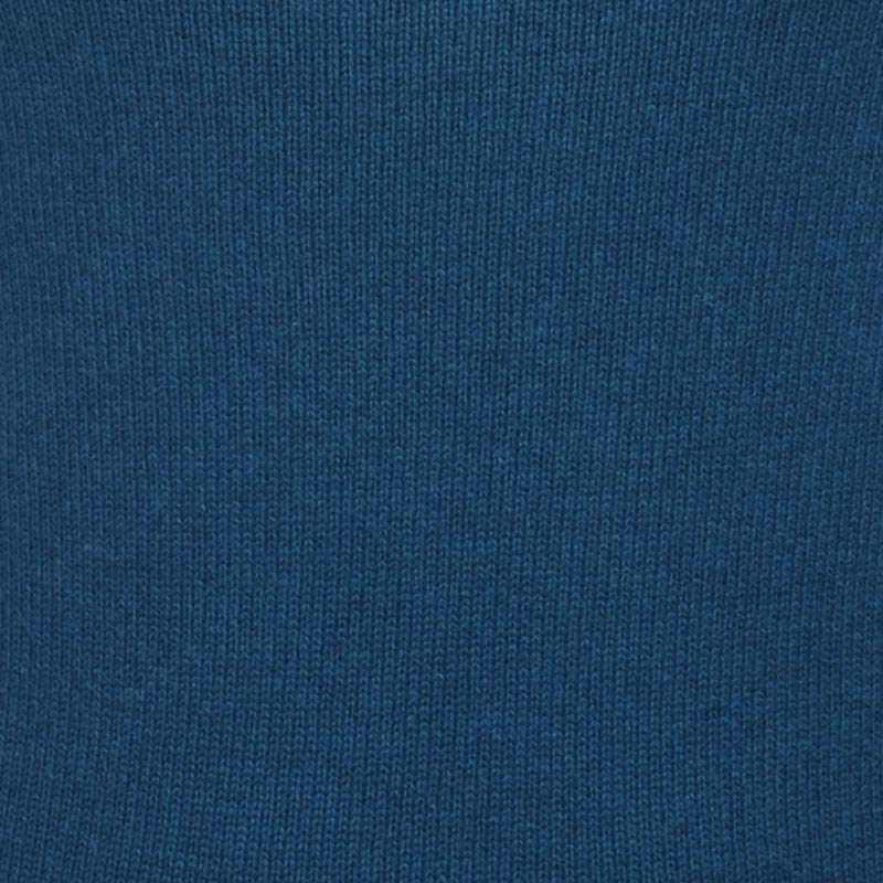 Cashmere ladies v necks faustine canard blue 2xl